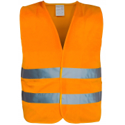Vesta v�stra�n� XL, EN ISO 20471:2013 reflexn�, oran�ov�