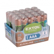 20x AAA baterie alkalick� EXTOL ENERGY ULTRA Plus LR03