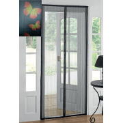 S� proti hmyzu do dve��, 218 x 96 cm, s magnety �ern�, mot�l� vzor