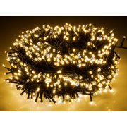 Svteln etz 1000 LED, 50+3m, tepl svtlo, tpyt
