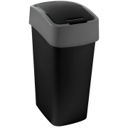 Ko� odpadkov� Curver FLIPBIN 45l �ed�/�ern�
