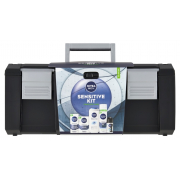 Kazeta NIVEA MEN Sensitive Kit /SPG+roll on+gel na hol.+voda po hol.+krm/