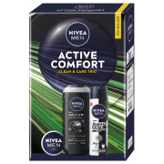 Kazeta NIVEA MEN Active Comfort /SPG 250 ml+antip.150 ml+kr�m 30 ml/