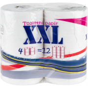 Toaletn� pap�r XXL 2vrstv� 4 role extra dlouh�, 210 m