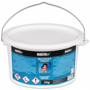 5 kg Chlor Multiplex tablety 5 kg, multitablety 4v1, Mastersil