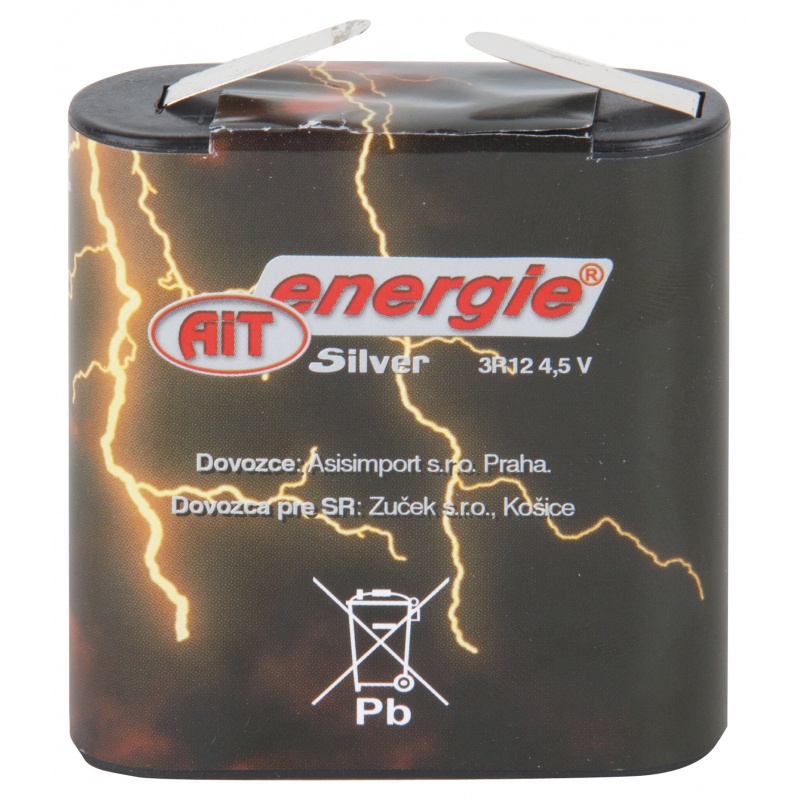 Baterie AiT 3R12 4,5V, plochá 19 Kč | EVA.cz